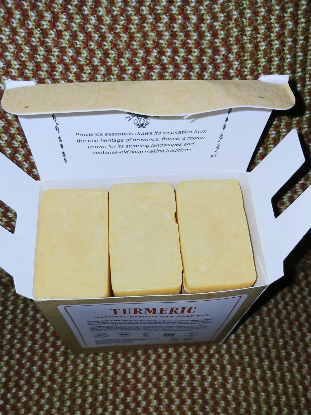 Turmeric Natural Brightening Bar Soap Set - Yellow